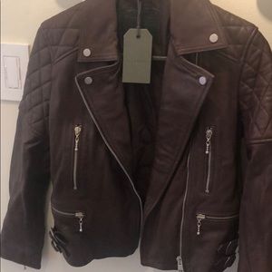 All Saints Leather Jacket